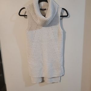 Devoted knit sweater cowl neck Small size